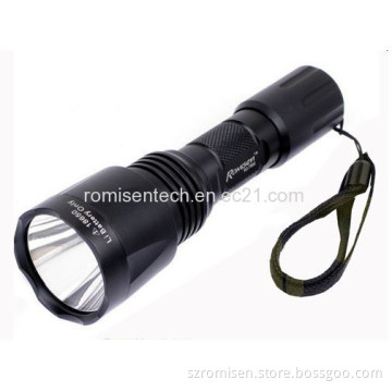 Romisen RC-T602 1000 Lumens LED Flashlight Torch with CREE XML-T6 LED
